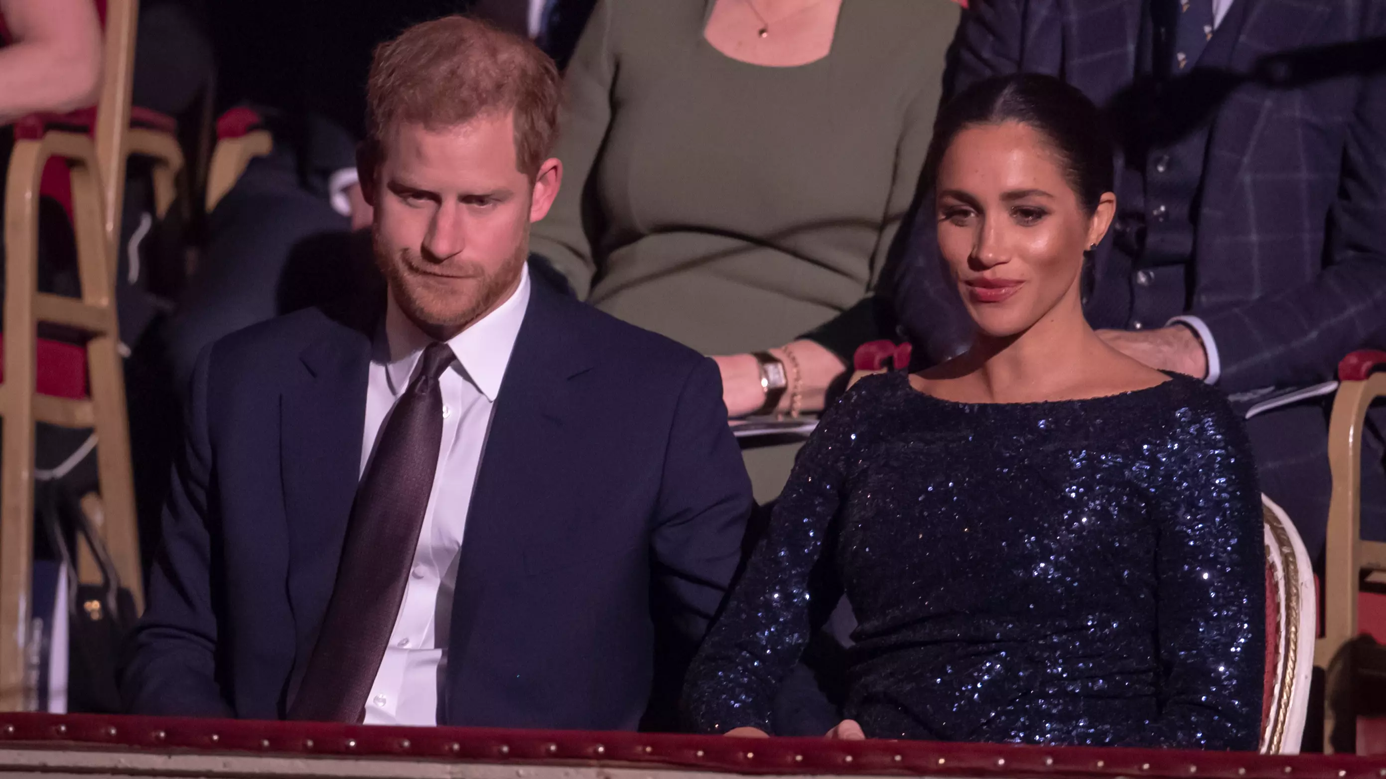 Heartbreaking Pictures Show Harry Gripping Meghan's Hand After Confessing She Was Suicidal