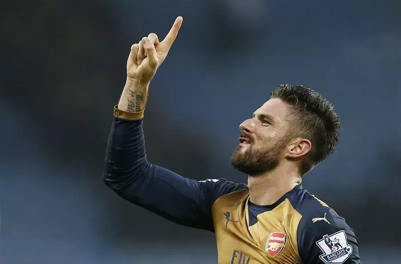 Olivier Giroud's move to Chelsea was one of the biggest of the window. Image: PA Images.