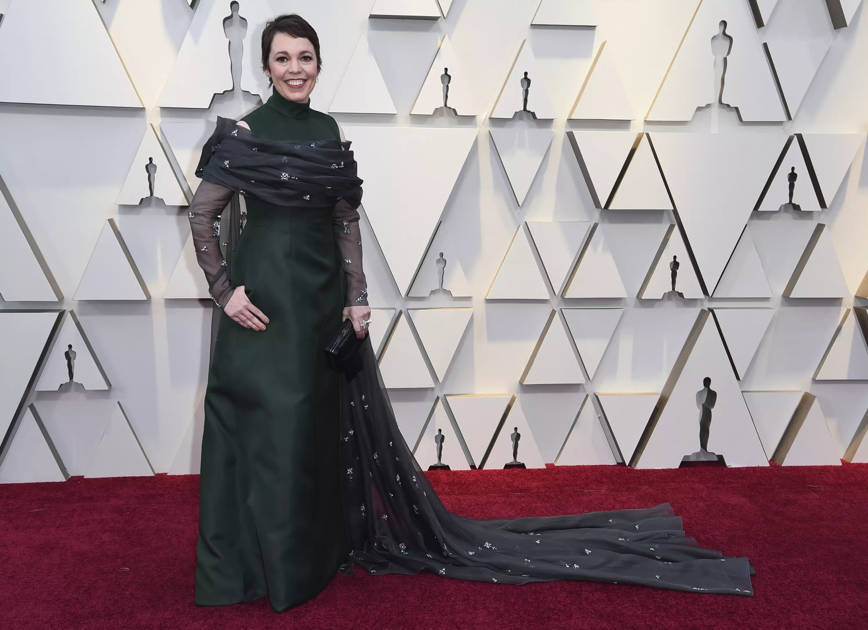 Olivia Colman won the Best Actress gong at the Oscars.