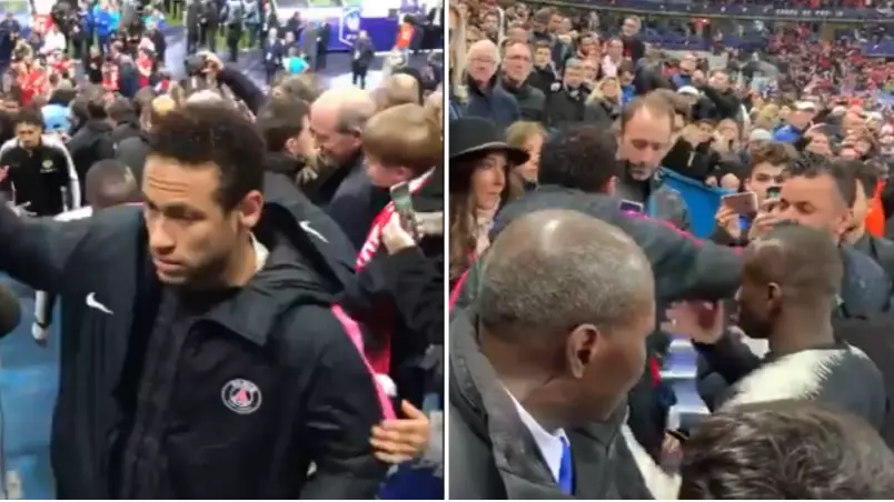 New Footage Shows Fan Pretended To Ask Neymar For Picture Before He Lashed Out