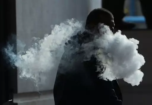 The lung scarring has been linked to vaping.