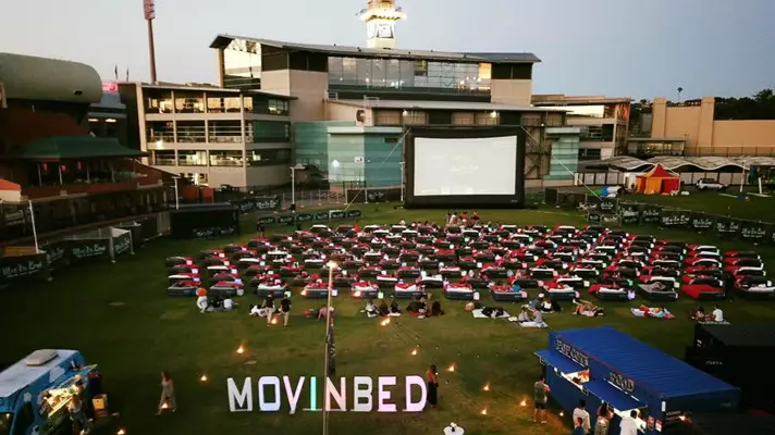World's Largest Outdoor Bed Cinema Is Going On An Australian Tour