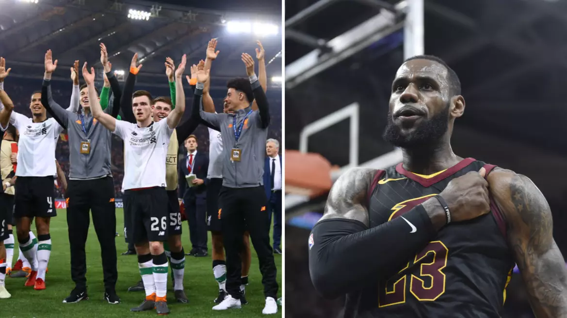 LeBron James' Stake In Liverpool Goes Up After Roma Victory