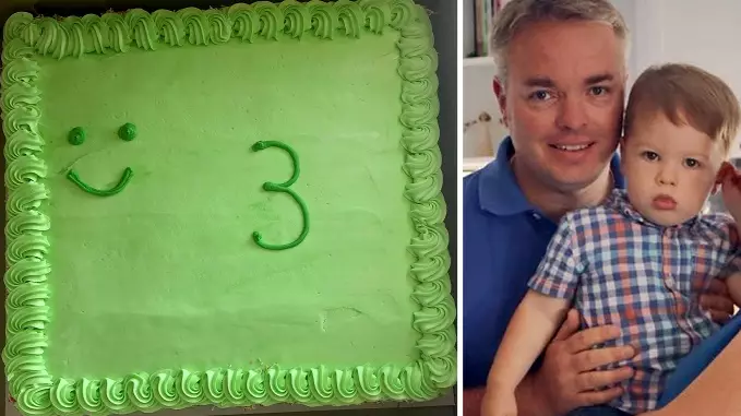 Dad Fuming After Cake Shop Monumentally Messes Up Child's 'Frog Cake'
