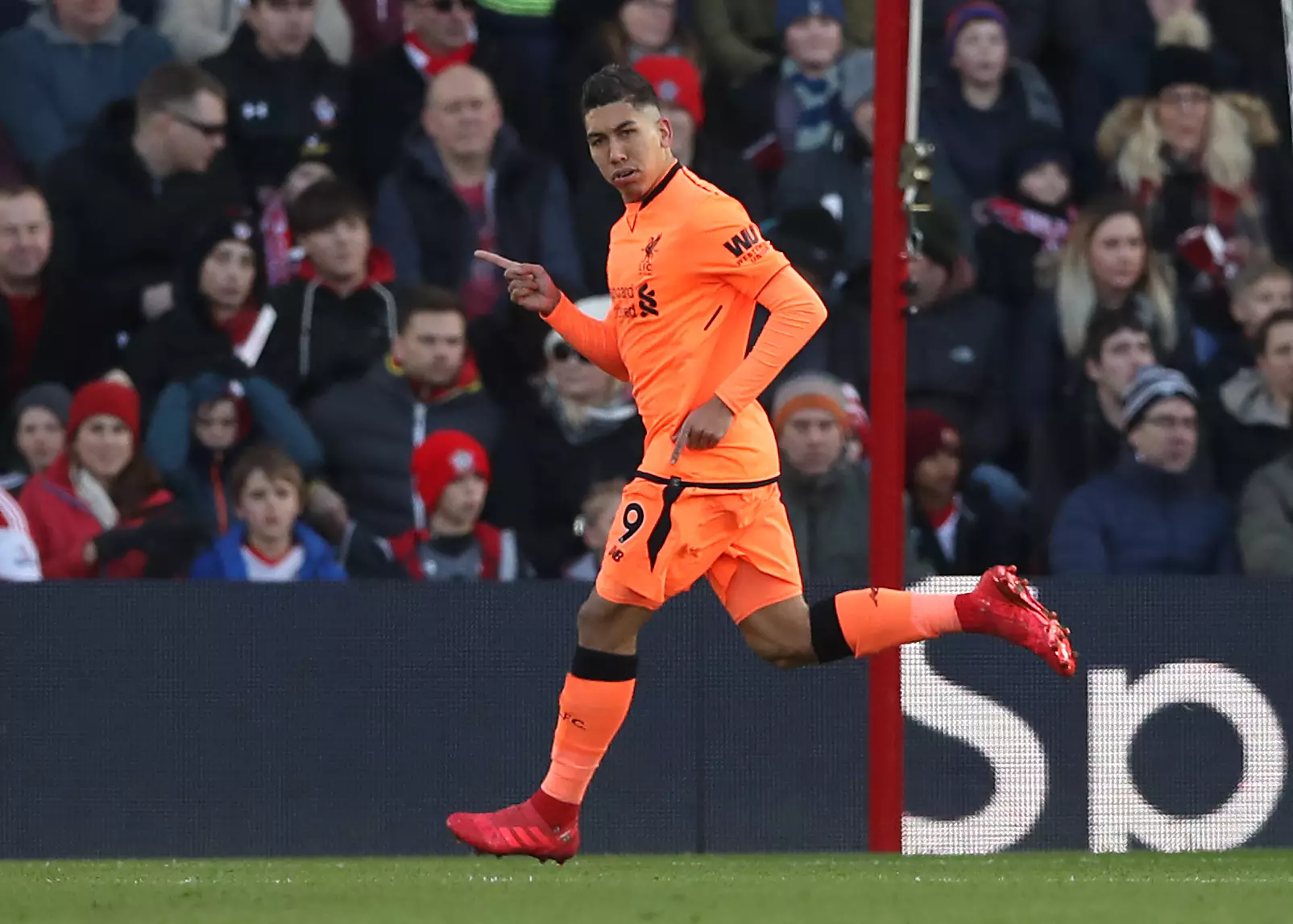 Firmino's been in excellent form this season. Image: PA