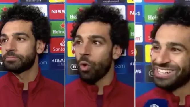 Mo Salah Gives Brilliant Answer When Questioned About Recent Goal Drought