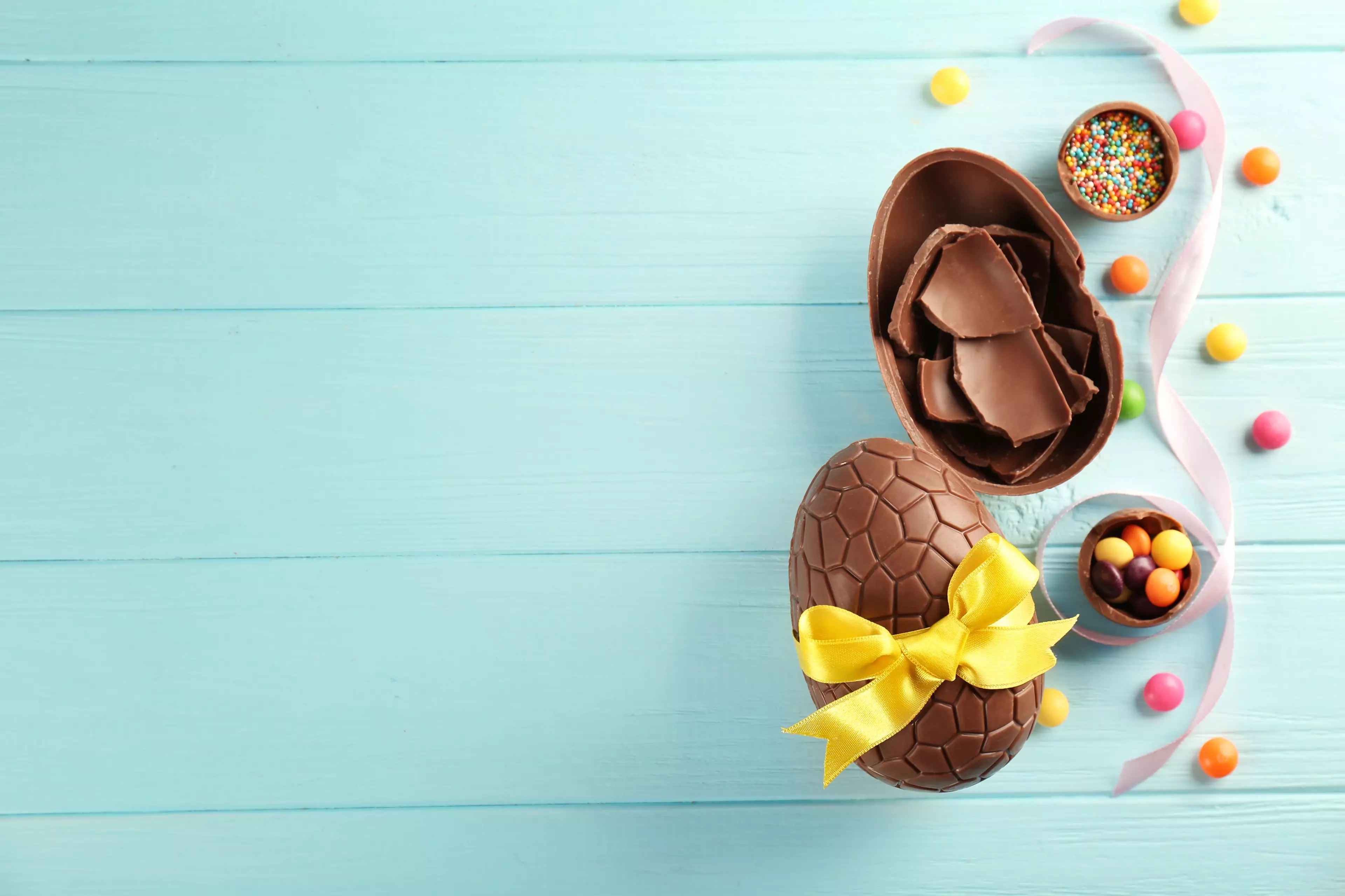 Each tasting officer will receive a selection 10 Easter eggs (
