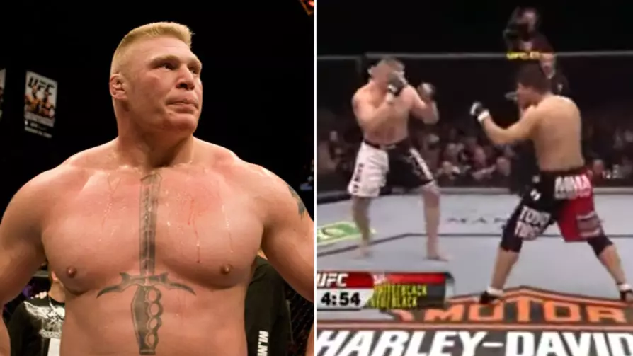 Brock Lesnar's Crazy UFC Debut Lasted Just 90 Seconds Vs Frank Mir