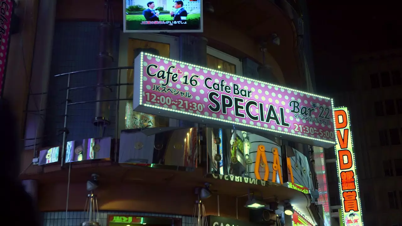 ​In Japan There Are Cafés With Underage Children Entertaining Drunk Men