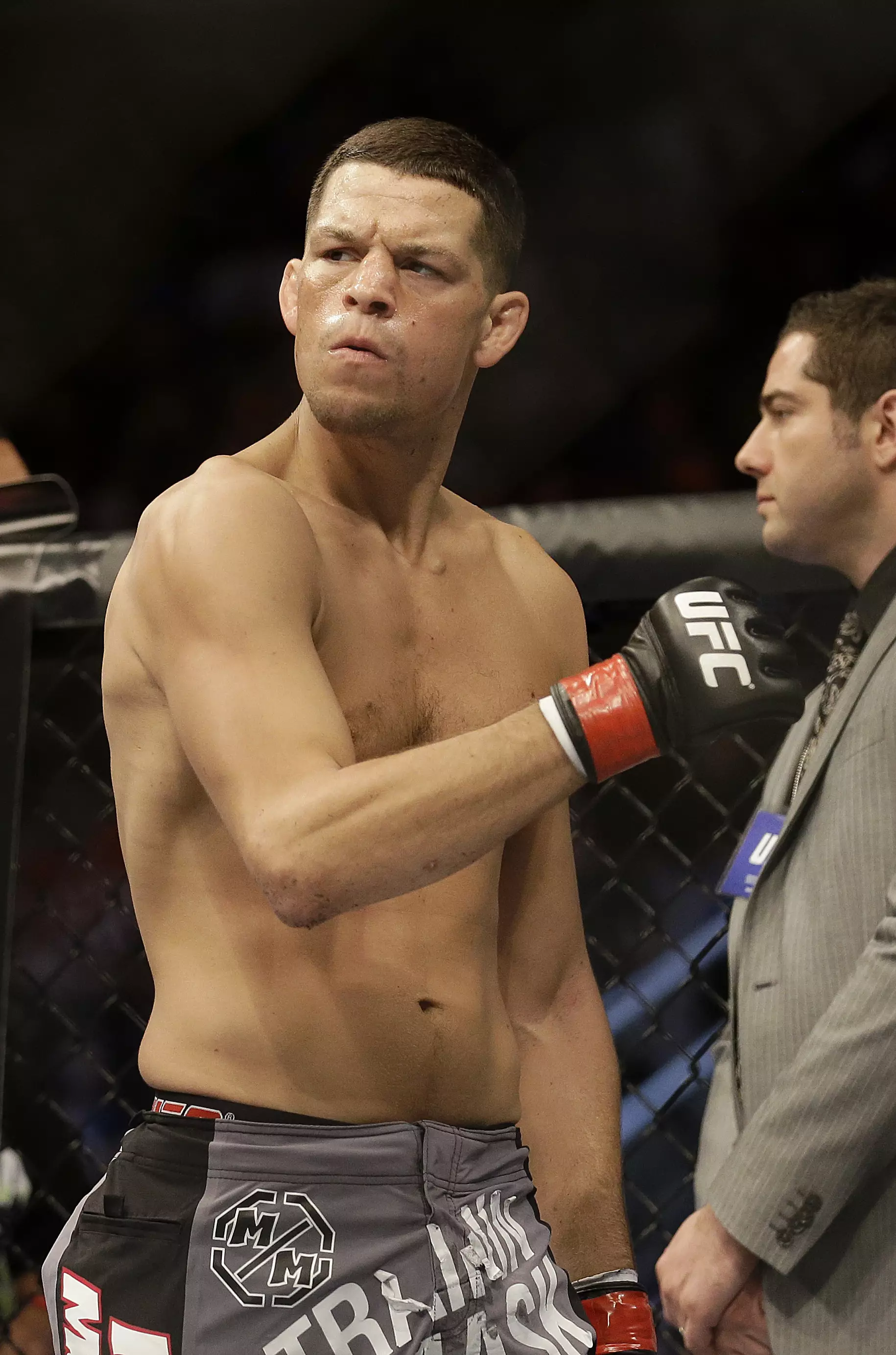 Nate Diaz Looks Huge Following Workout With Jean Claude Van Damme