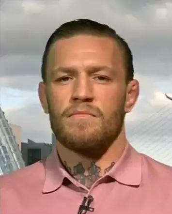 McGregor during the Helwani interview (Image