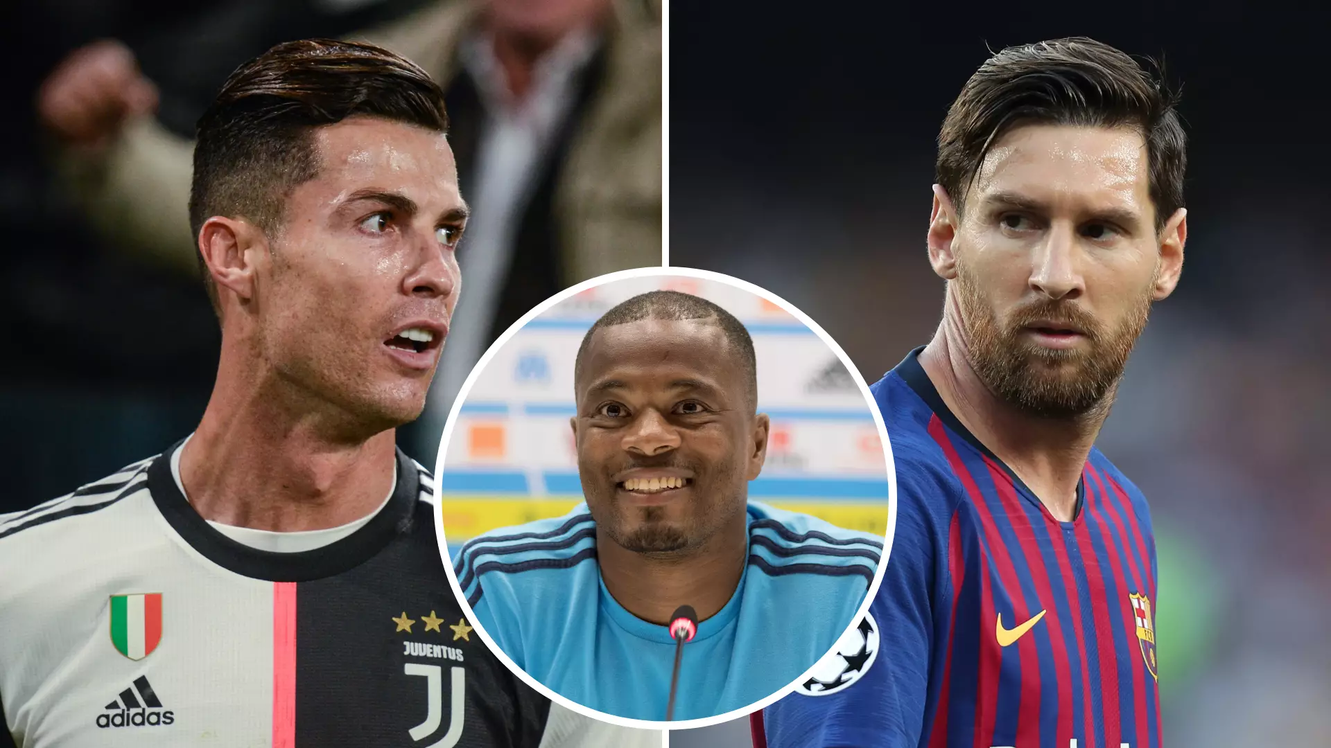 Patrice Evra Reveals Why He Always Picks Cristiano Ronaldo Over Lionel Messi