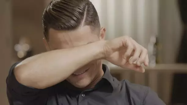 Cristiano Ronaldo Breaks Down Watching Unseen Footage Of Late Dad