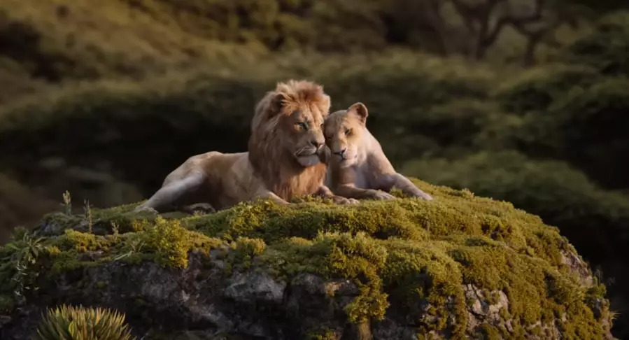 Beyonce sings a duet with Donald Glover on the latest The Lion King advert.