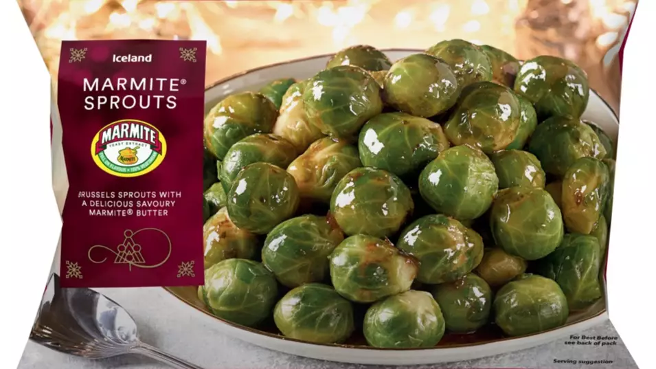 Iceland Is Flogging Marmite Brussels Sprouts For Christmas 