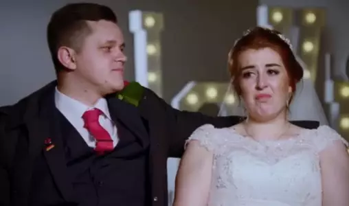 Not a happy bride.