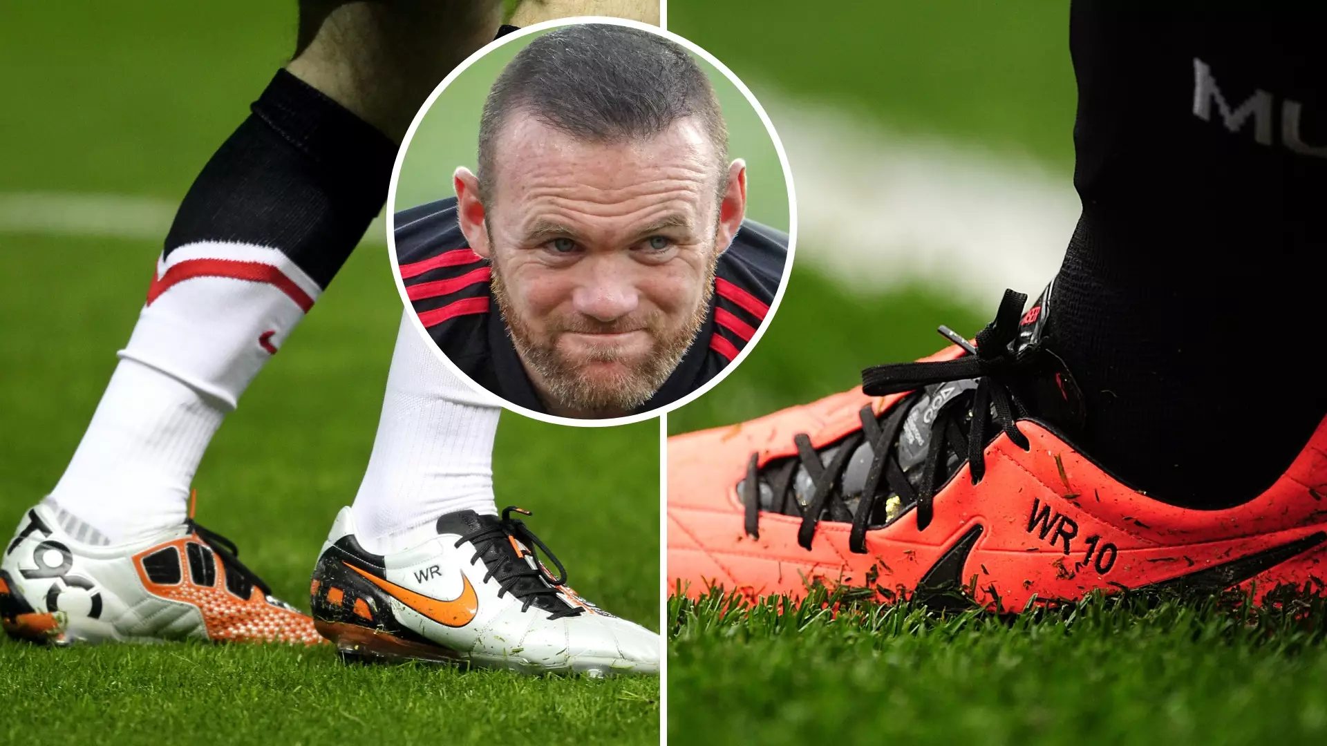 Wayne Rooney always picked a solid choice when it came to football boots.