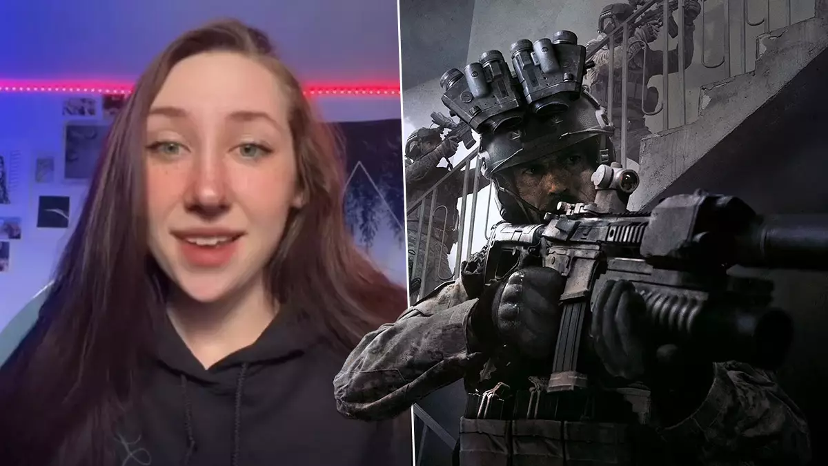 Salty Call Of Duty Loser Can't Handle Being Beaten By A Woman, Turns To Insults
