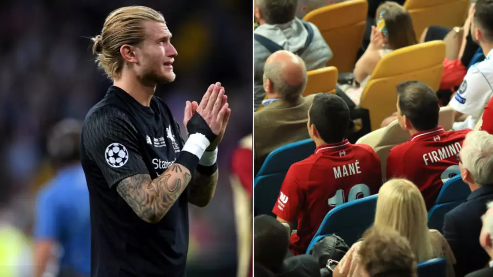The Reaction From Loris Karius' Girlfriend During The Champions League Final Is Heartbreaking