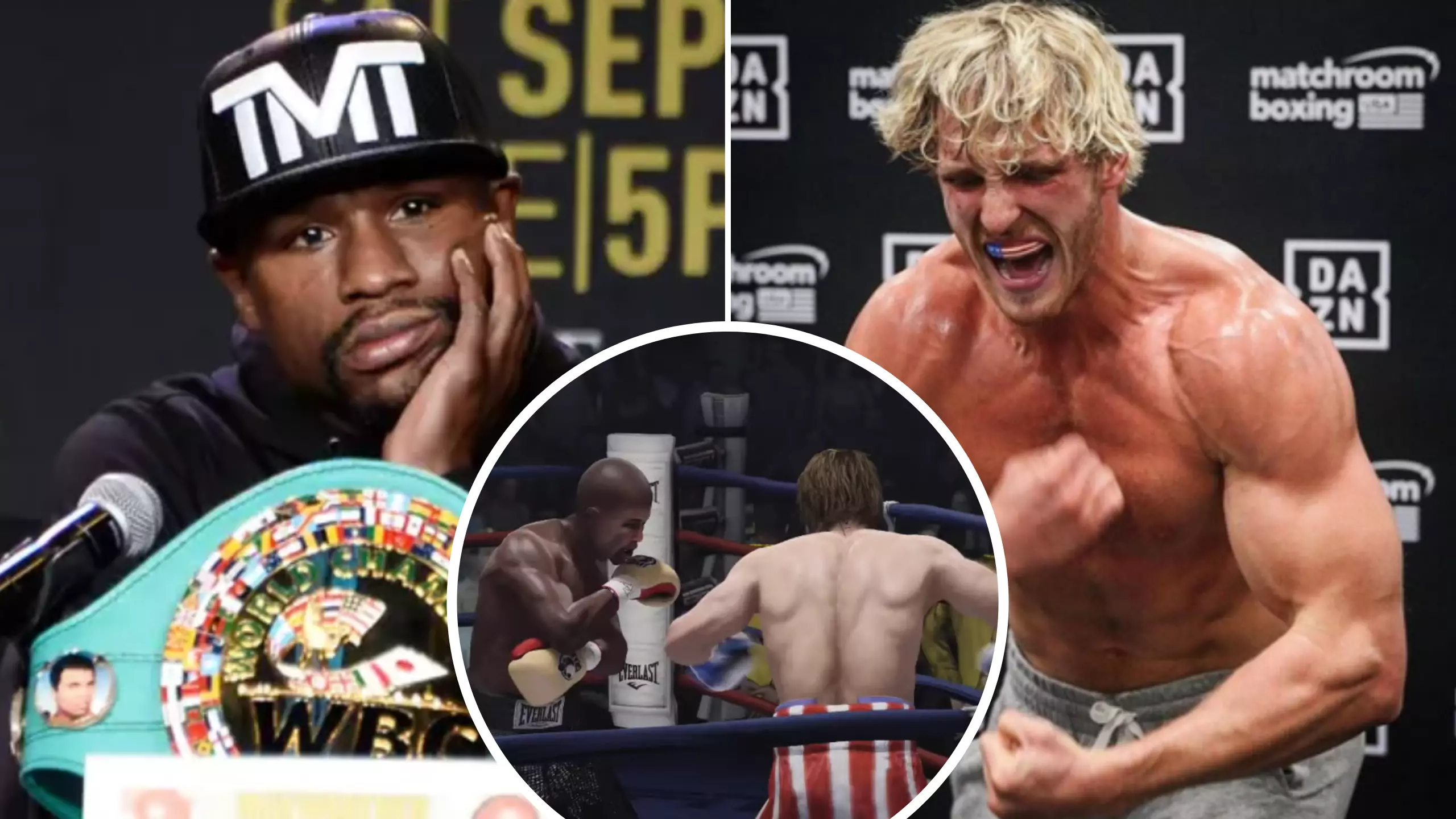 Floyd Mayweather Vs Logan Paul Simulated On Fight Night Champion, Ends In Brutal Knockout