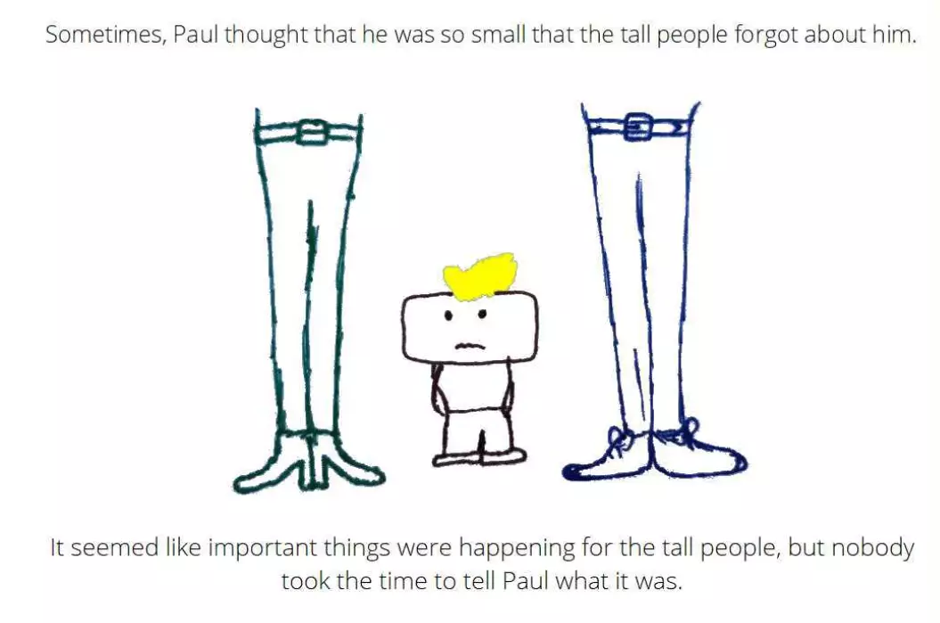 Small Paul aims to help children stay positive during the coronavirus pandemic.