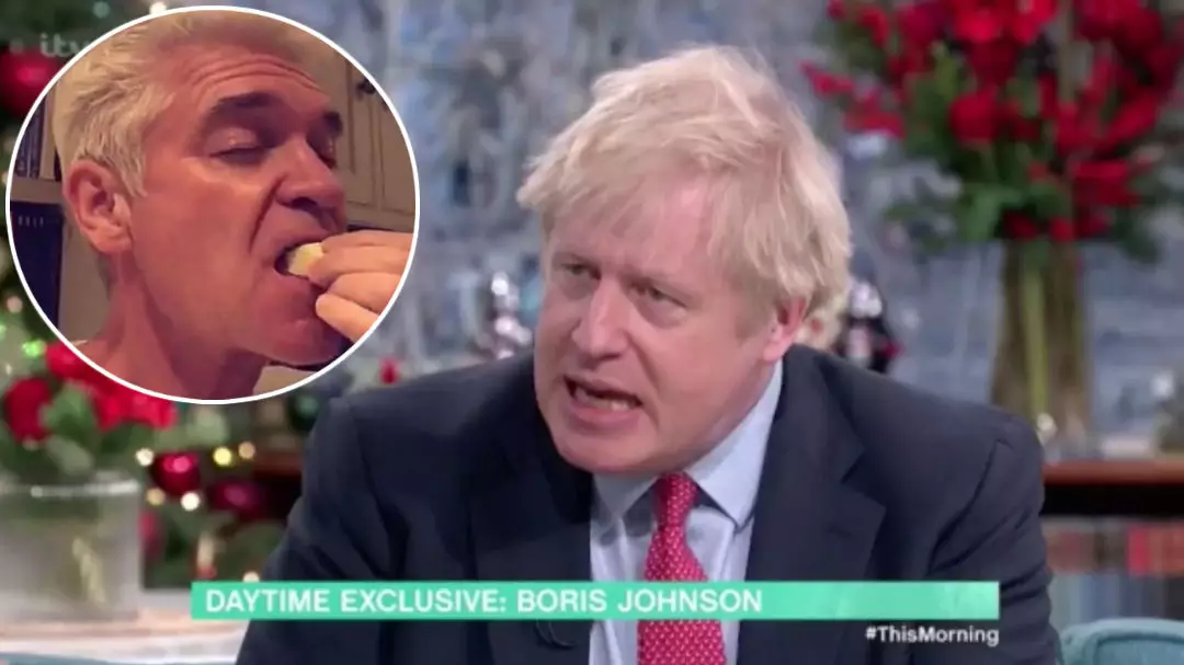 Phillip Schofield Shares Drunken Video Just Hours Before Interviewing Boris Johnson