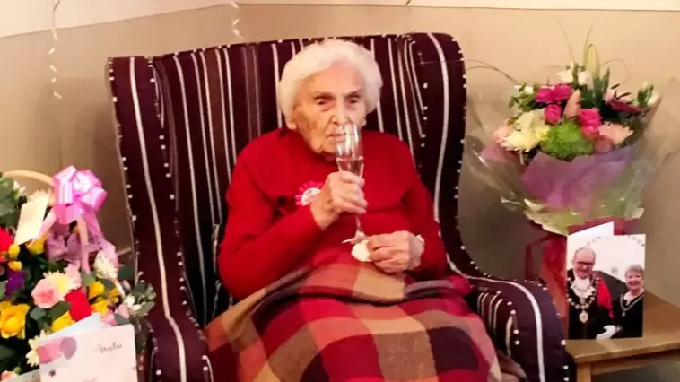 105-Year-Old Former Wartime Nurse Says Avoiding Men Is Secret To Long Life