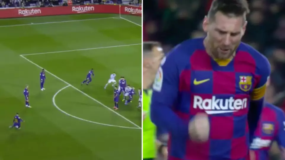 Lionel Messi Scores Two Brilliant Free-Kicks For Barcelona Against Celta Vigo