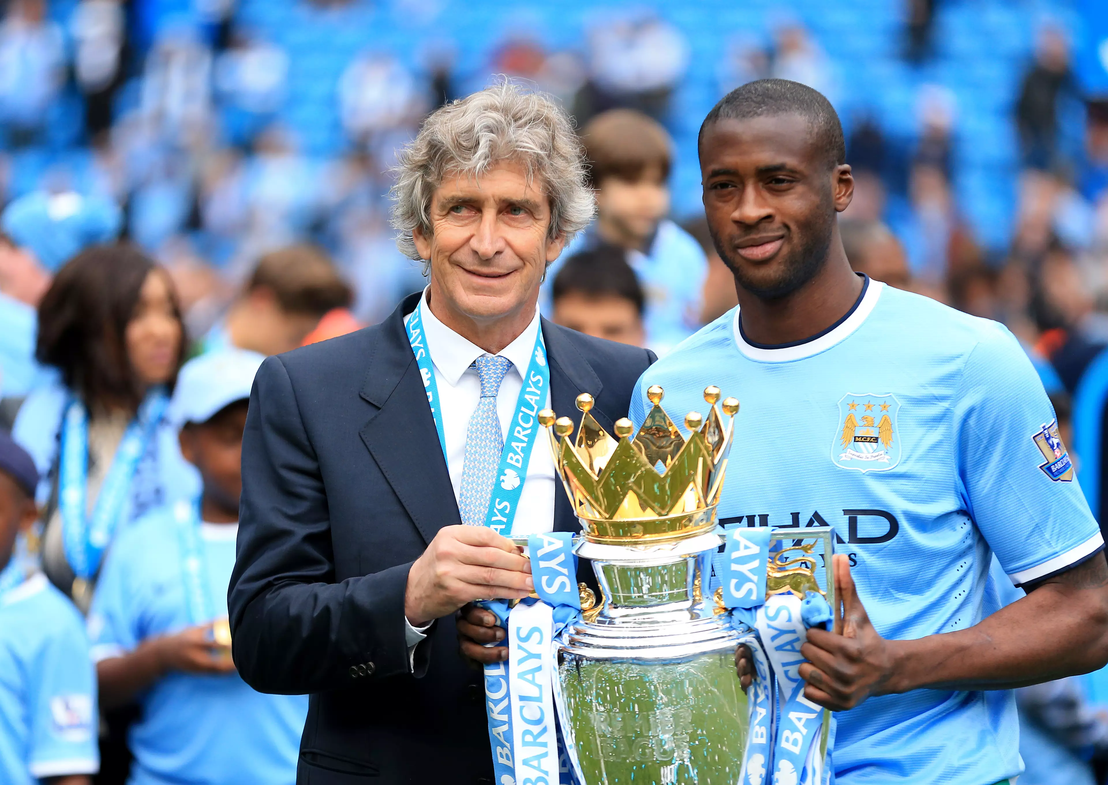 Toure was influential for much of City's success. Image: PA Images
