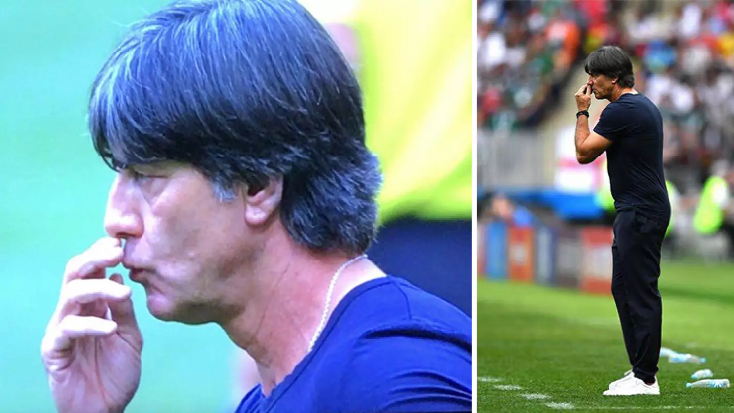 Joachim Low Is Doing Joachim Low Things On The Bench Again