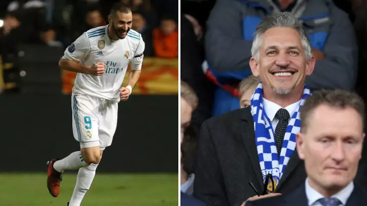 Gary Lineker Goes After Karim Benzema After His Two-Goal Performance Against APOEL