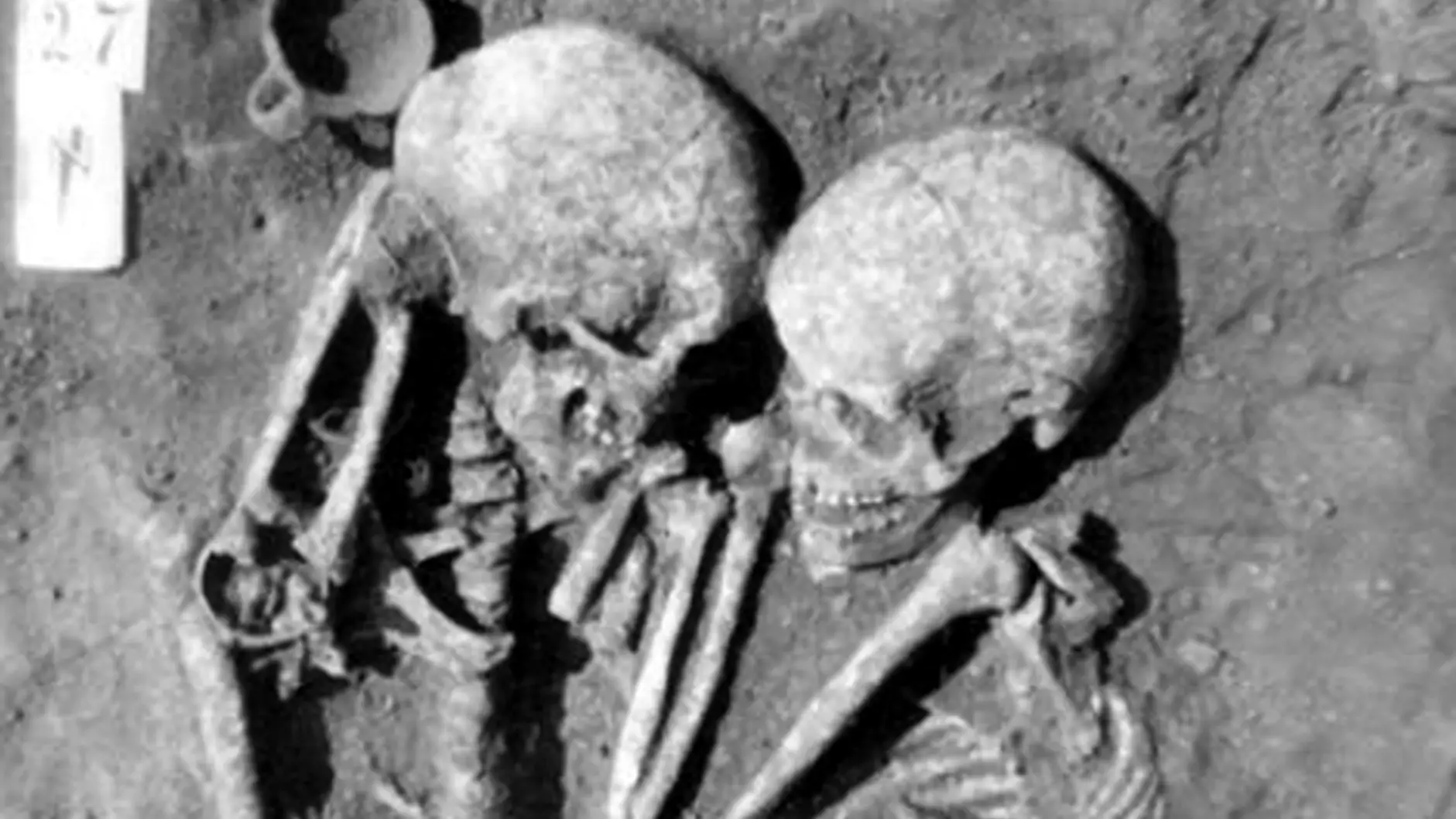 3,000-Year-Old Skeletons Found Hugging One Another In Grave