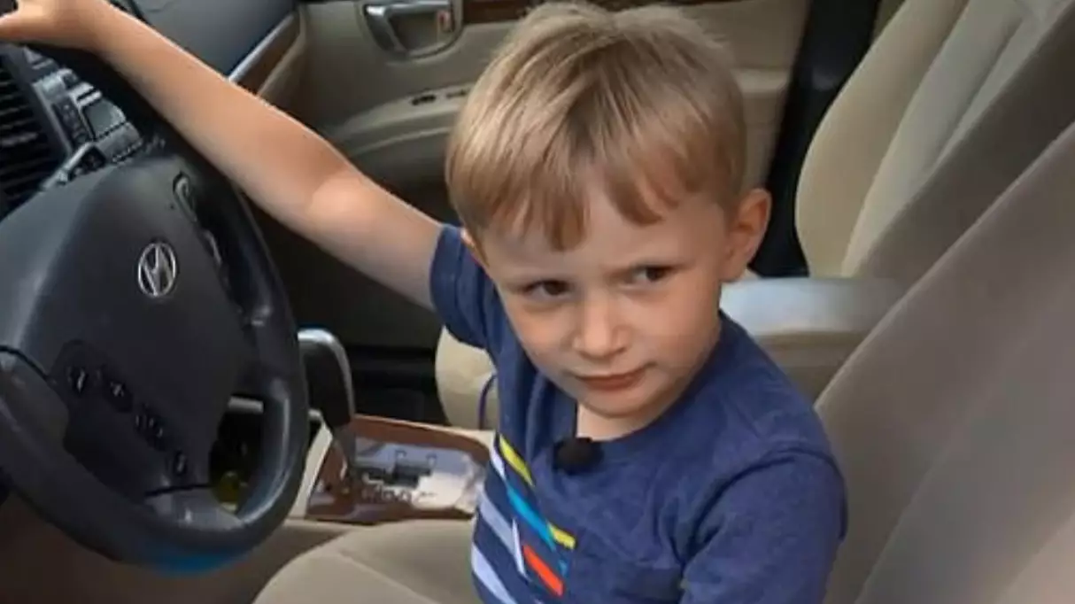 Four-Year-Old Boy Drives Great Grandfather's Car A Mile To Buy Sweets