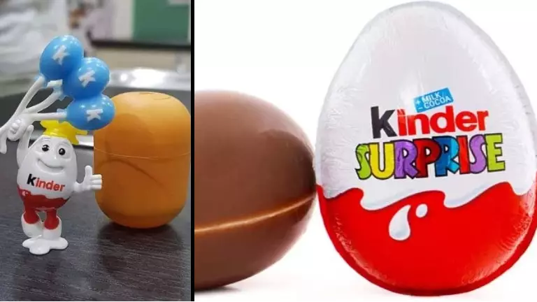 Mum Shocked To Find 'Racist' Toy Inside Kinder Egg