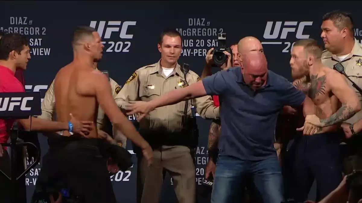 WATCH: Nate Diaz And Conor McGregor Weigh In Ahead Of Rematch