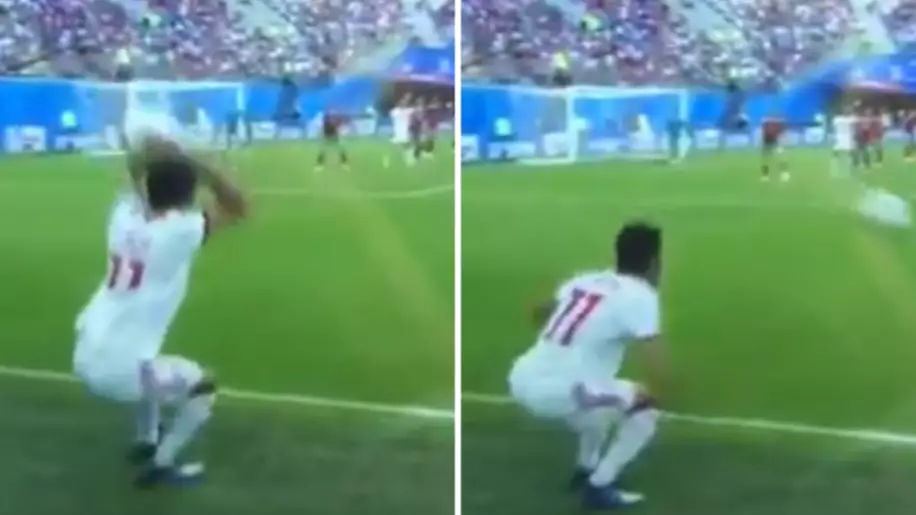 Iran's Vahid Amiri Takes The Worst Throw-In In World Cup History