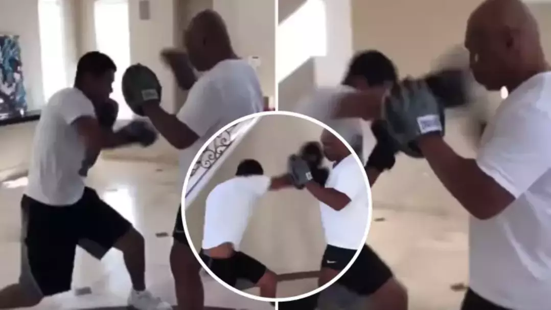 Mike Tyson’s Son Is Just As Savage As His Dad After Showing Off Remarkable Pad Skills