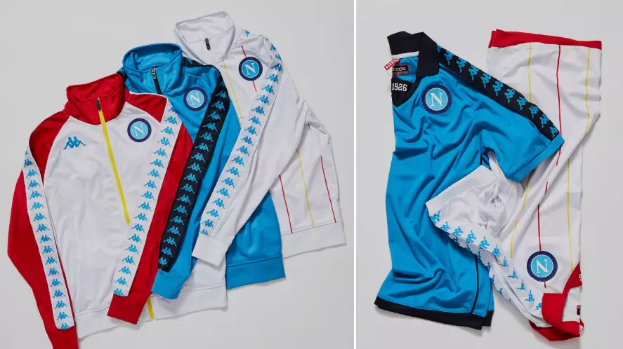 Kappa Link Up With Napoli To Release Stunning Retro Jackets And Shirts 