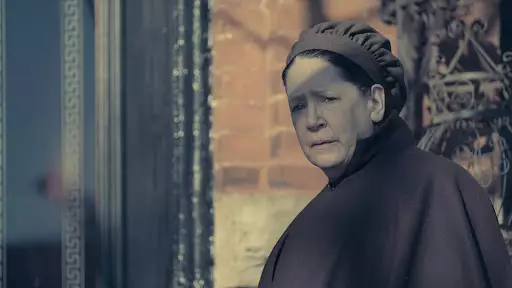 Aunt Lydia and Fred are worried about June in the new series (