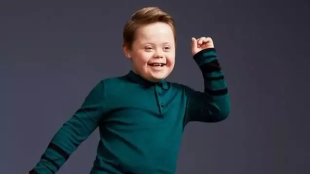 Kid With Down's Syndrome Is A New River Island Model