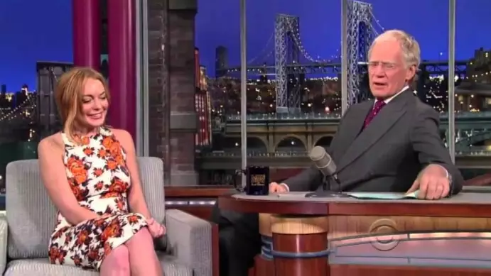 TV Host David Letterman Criticised For 'Horrifying' Resurfaced Interview With Lindsay Lohan