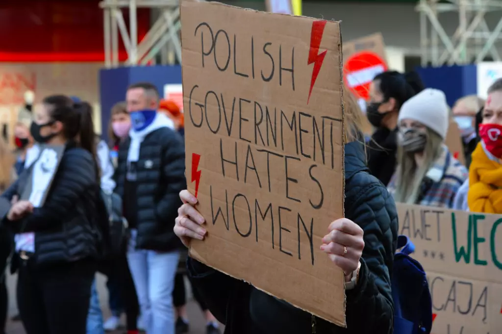 Protests have been taking place in Poland (