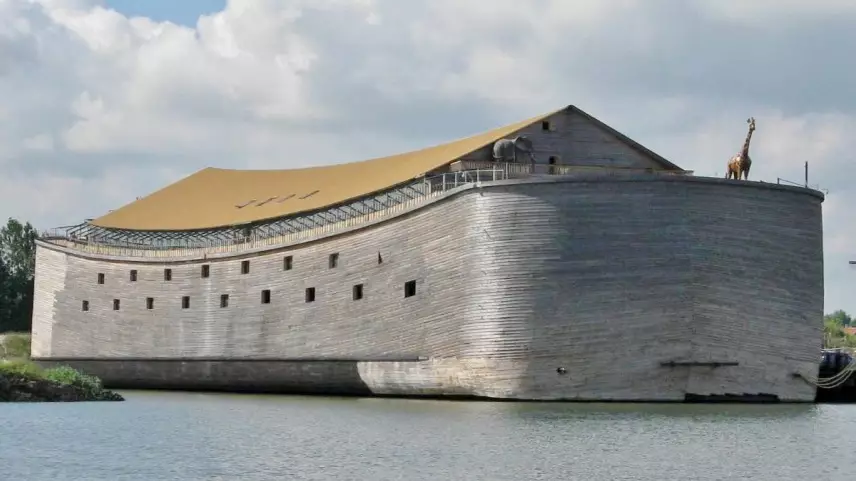 Carpenter Who Built Life-Size Replica Of Noah's Ark Now Wants To Sail To Israel 