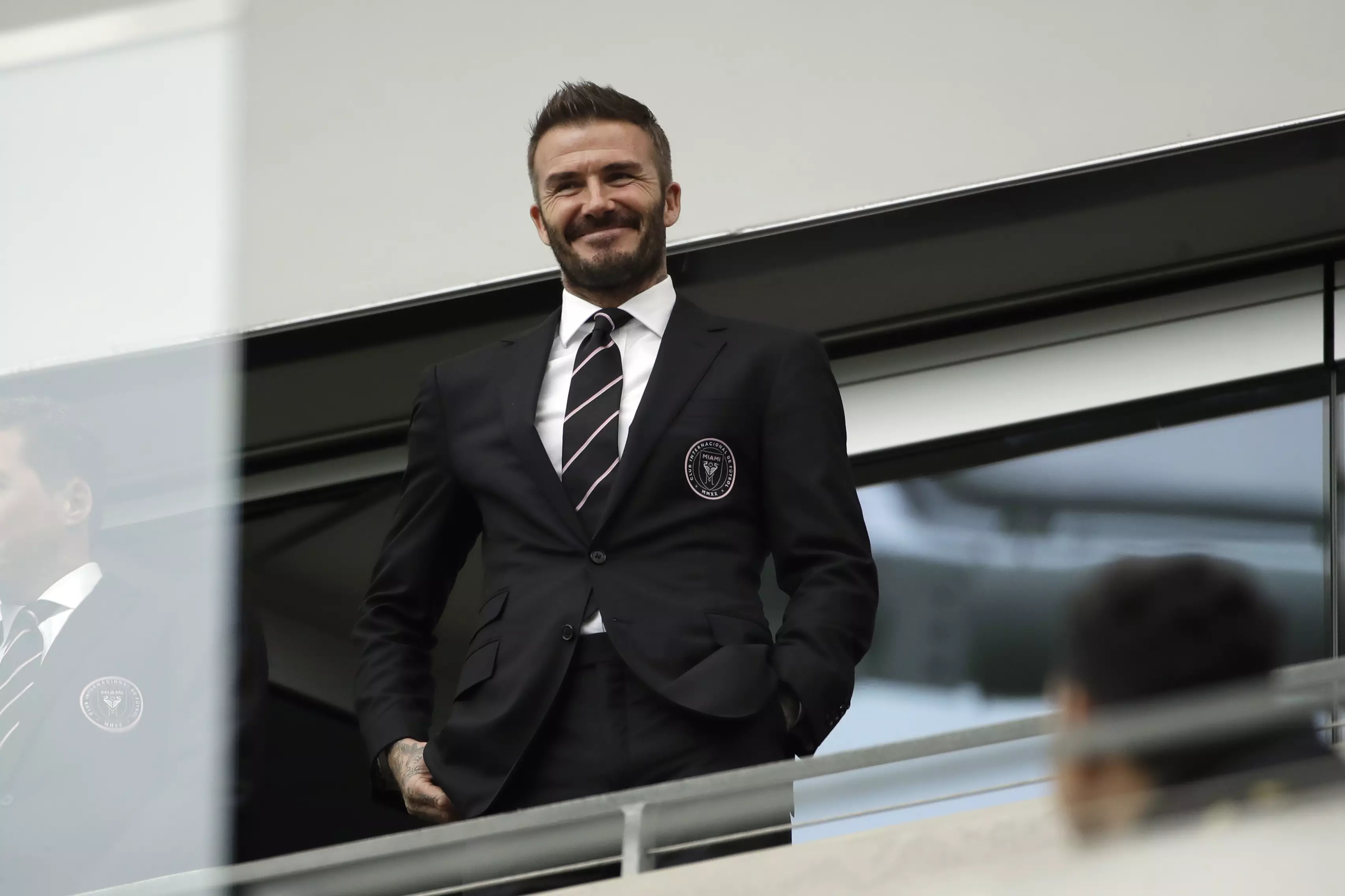 Beckham might not still be playing but was still second on the list. Image: PA Images
