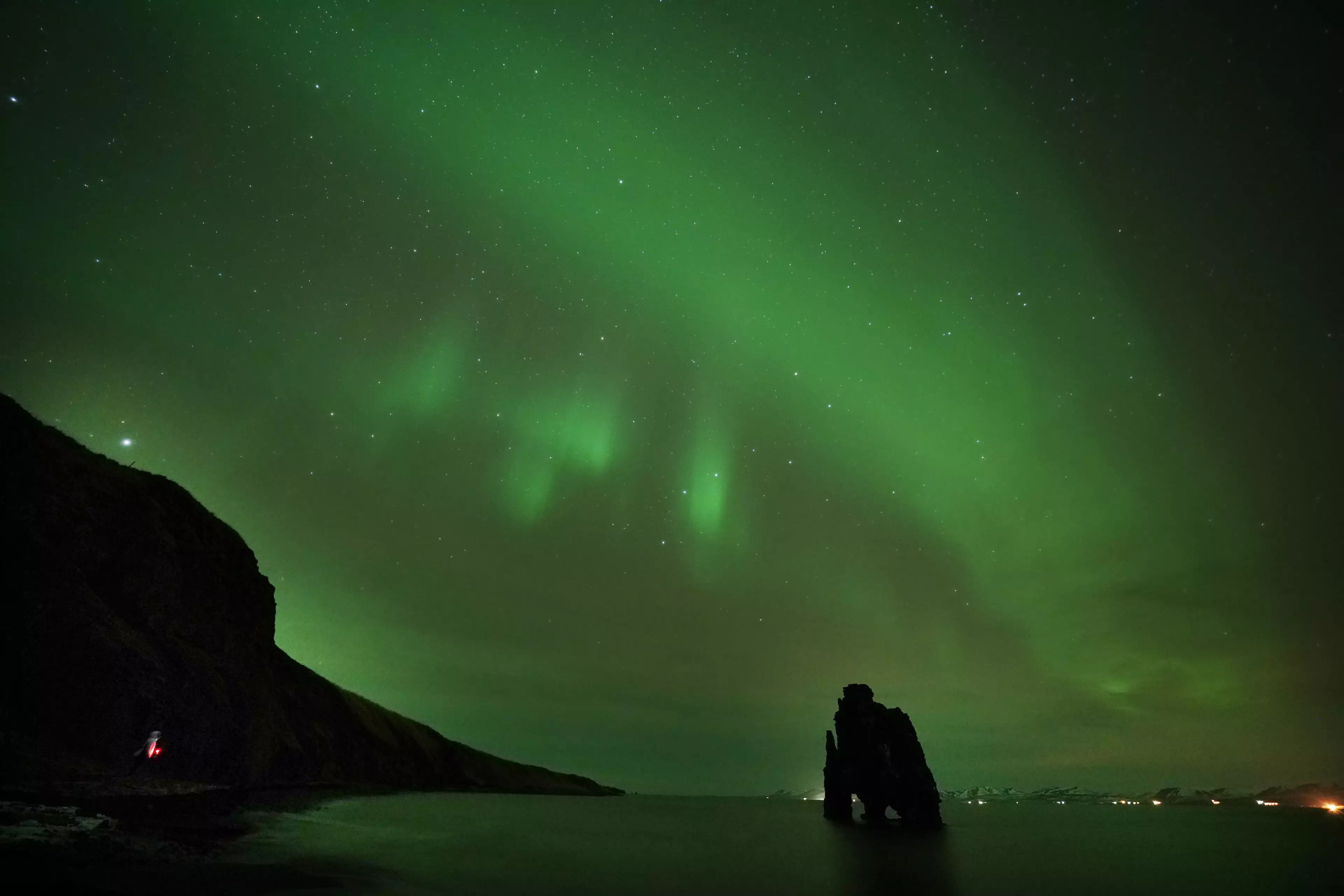 The Northern Lights may be visible from the UK.