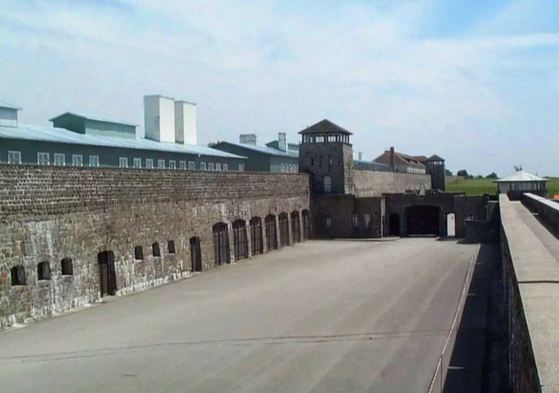 Mauthausen concentration camp.