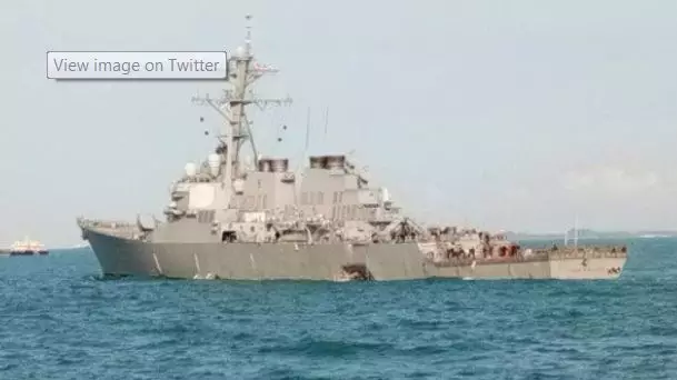 ​USS John S McCain: American Sailors Missing After Destroyer Collides With Oil Tanker