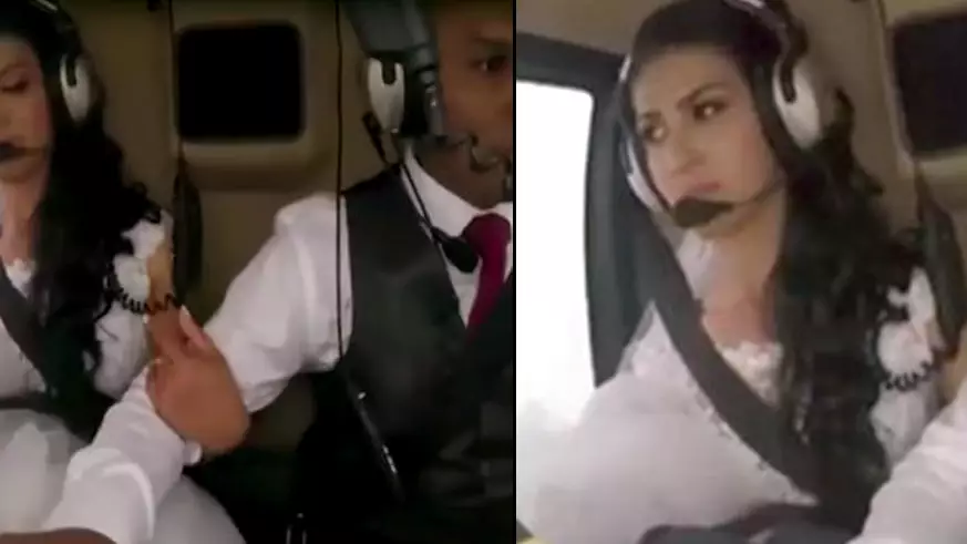 ​Footage Emerges Of Bride And Her Brother Killed In Helicopter Crash On Way To Wedding