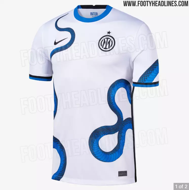 Inter new kit. Images: FootyHeadlines