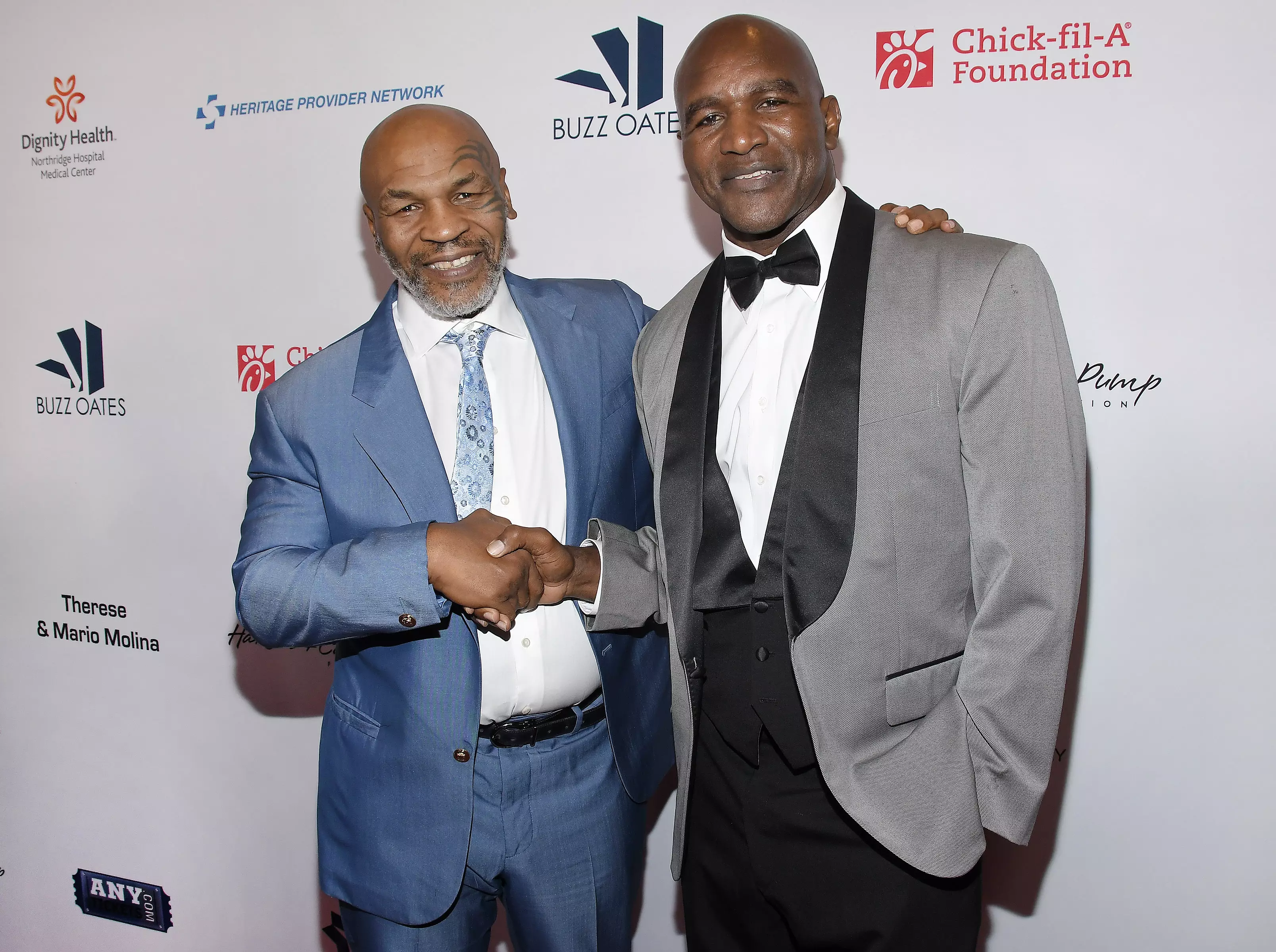 Could Tyson take on Holyfield for the third time? Image: PA Images